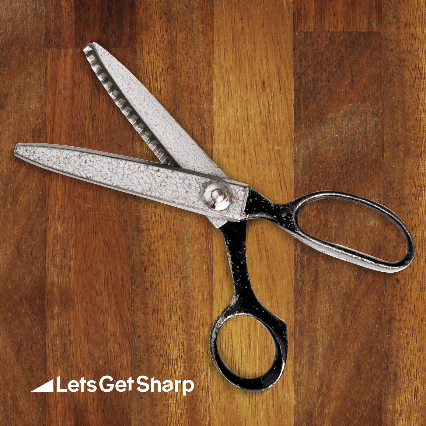 Pinking Scissors Let's Get Sharp