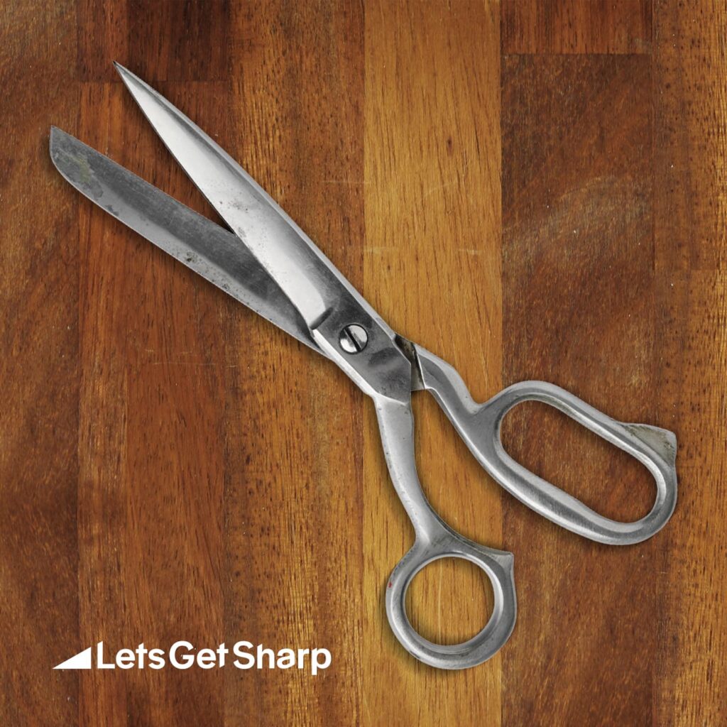 Pinking Scissors Let's Get Sharp